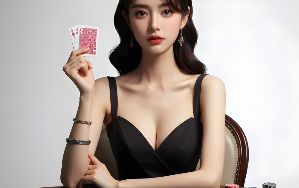 casino-girl-with-red-dress-playing-poker (2)